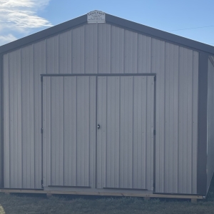#28 12x16 Gable wall - Clay, Roof - Bronze $4145.00