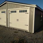 Two-car portable garage